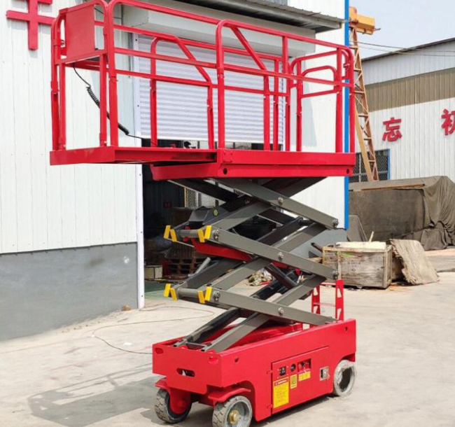 盘山移动剪叉式升降机